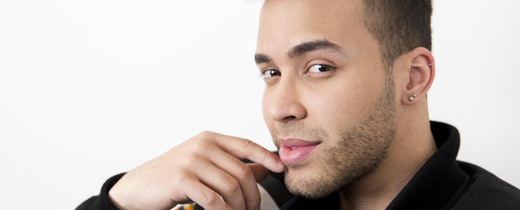 Promotional photograph of Prince Royce.