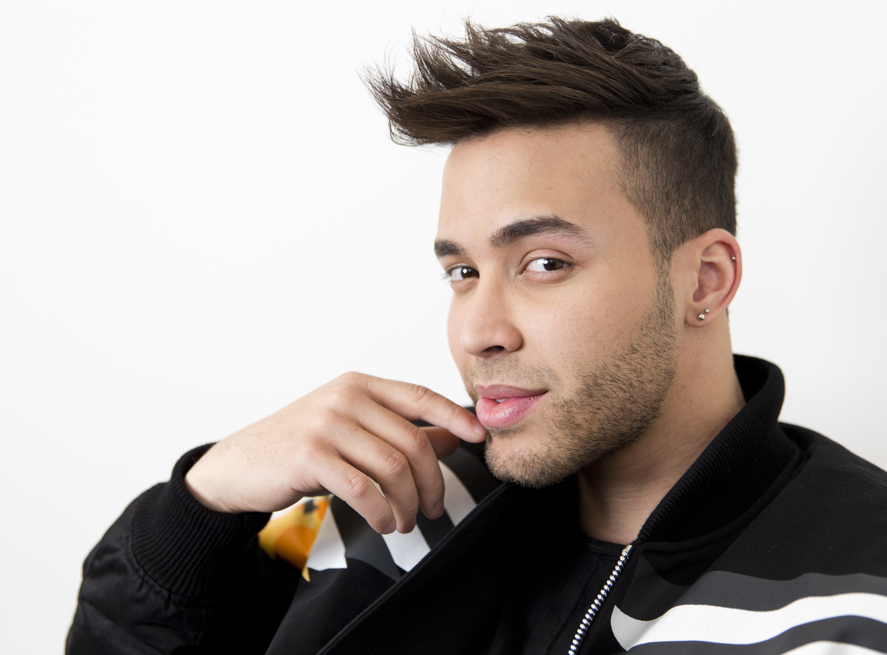 Promotional photograph of Prince Royce.