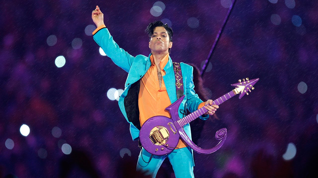 Promotional photograph of Prince.
