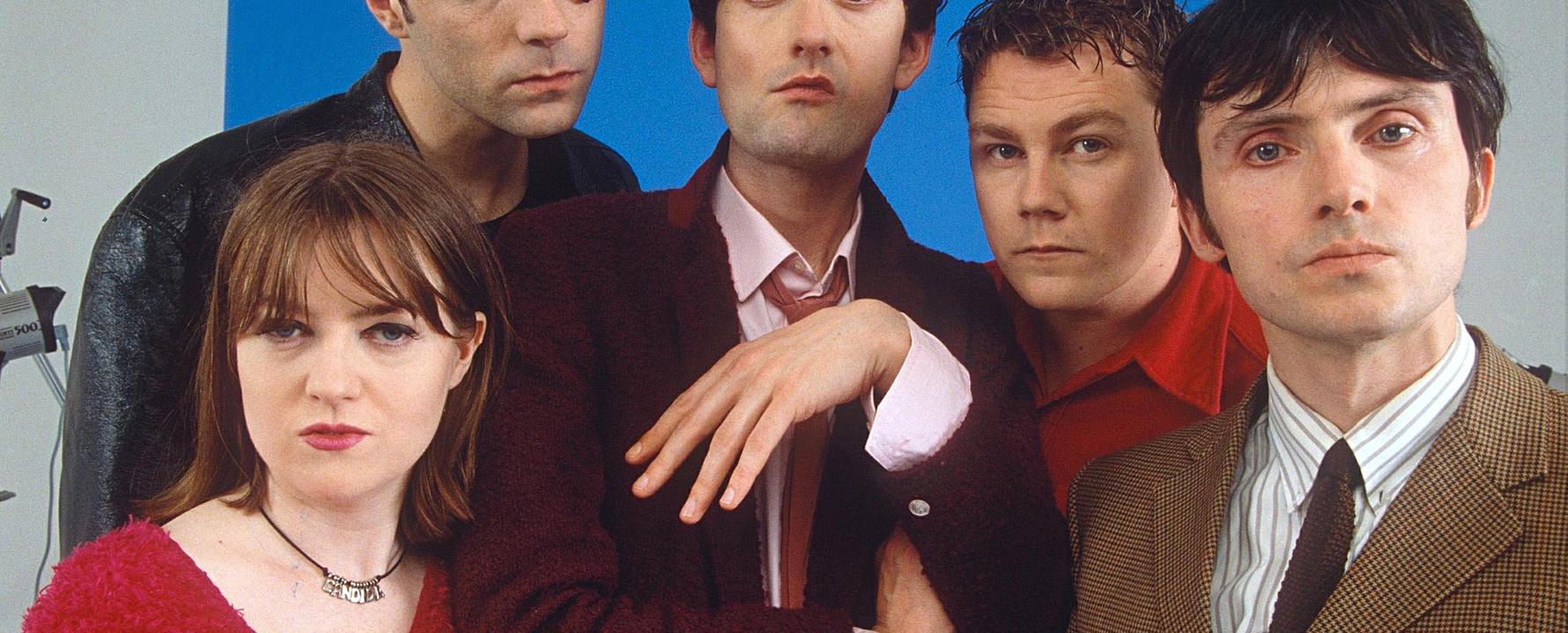 Promotional photograph of Pulp.