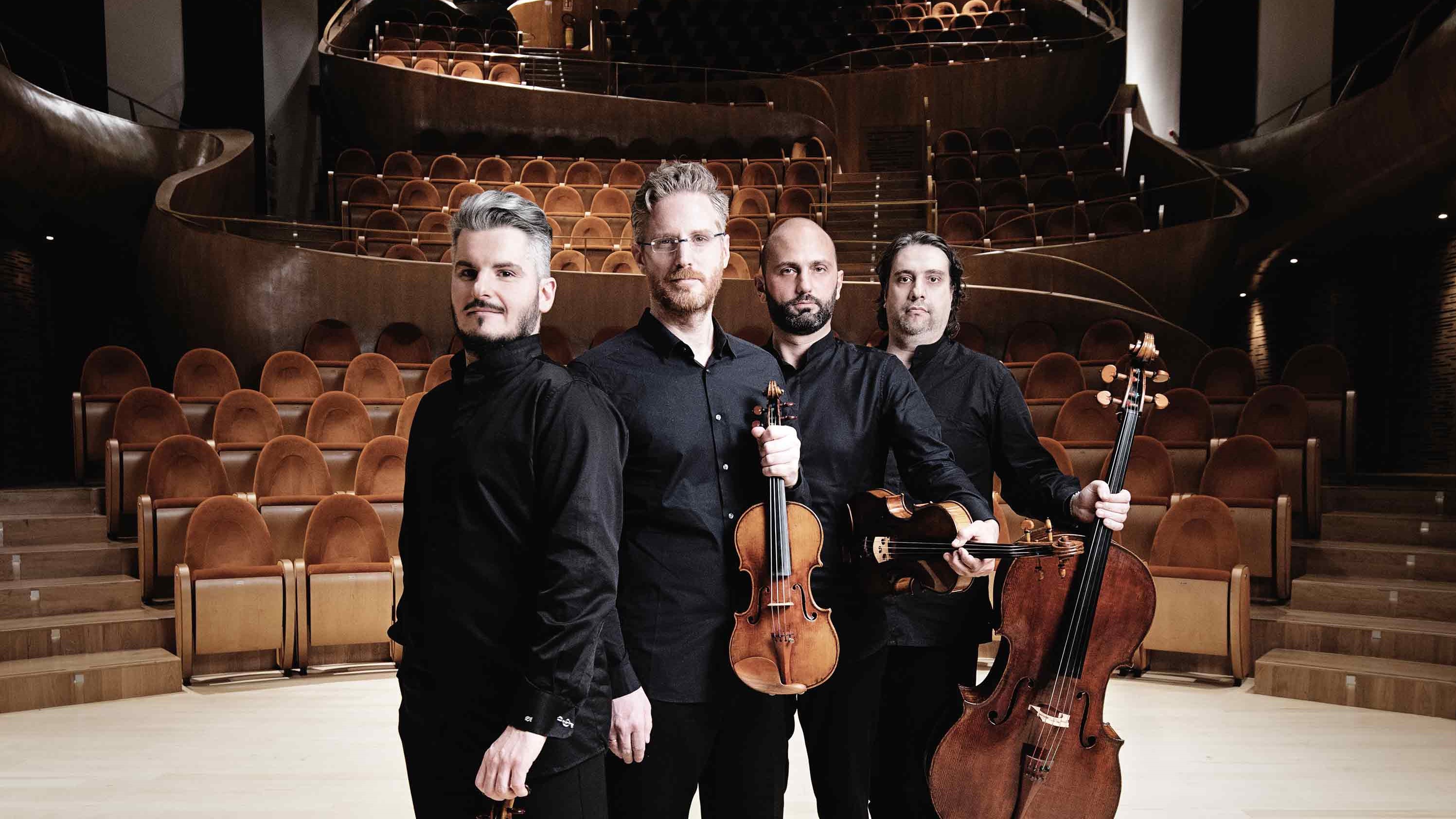 Fotografia promozionale di Quartetto di Cremona.