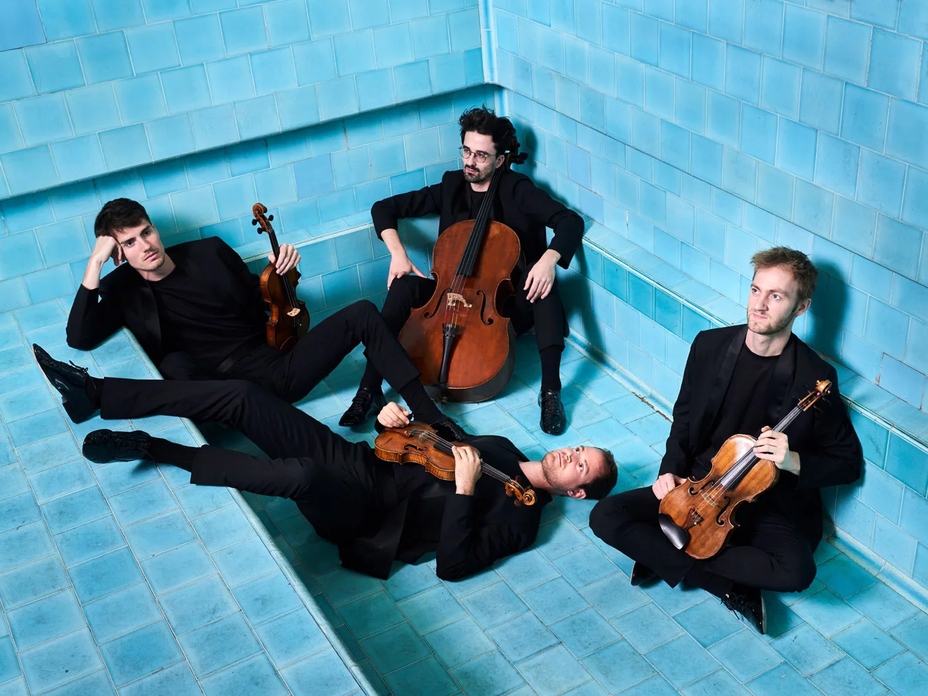 Fotografia promocional de Quatuor Agate.