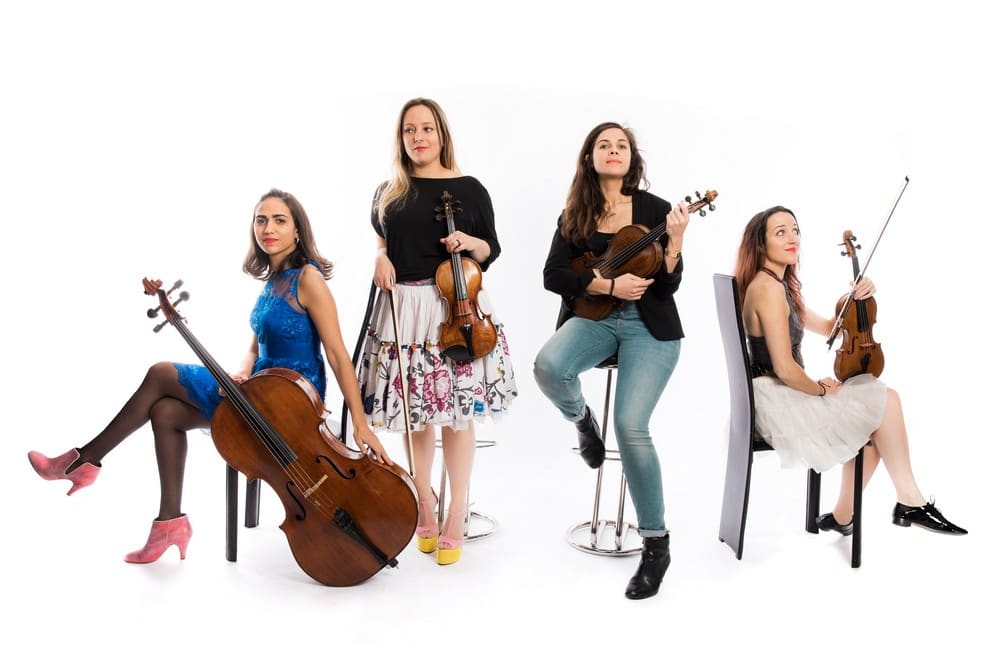 Fotografía promocional de Concierto de Quatuor Zaïde en París