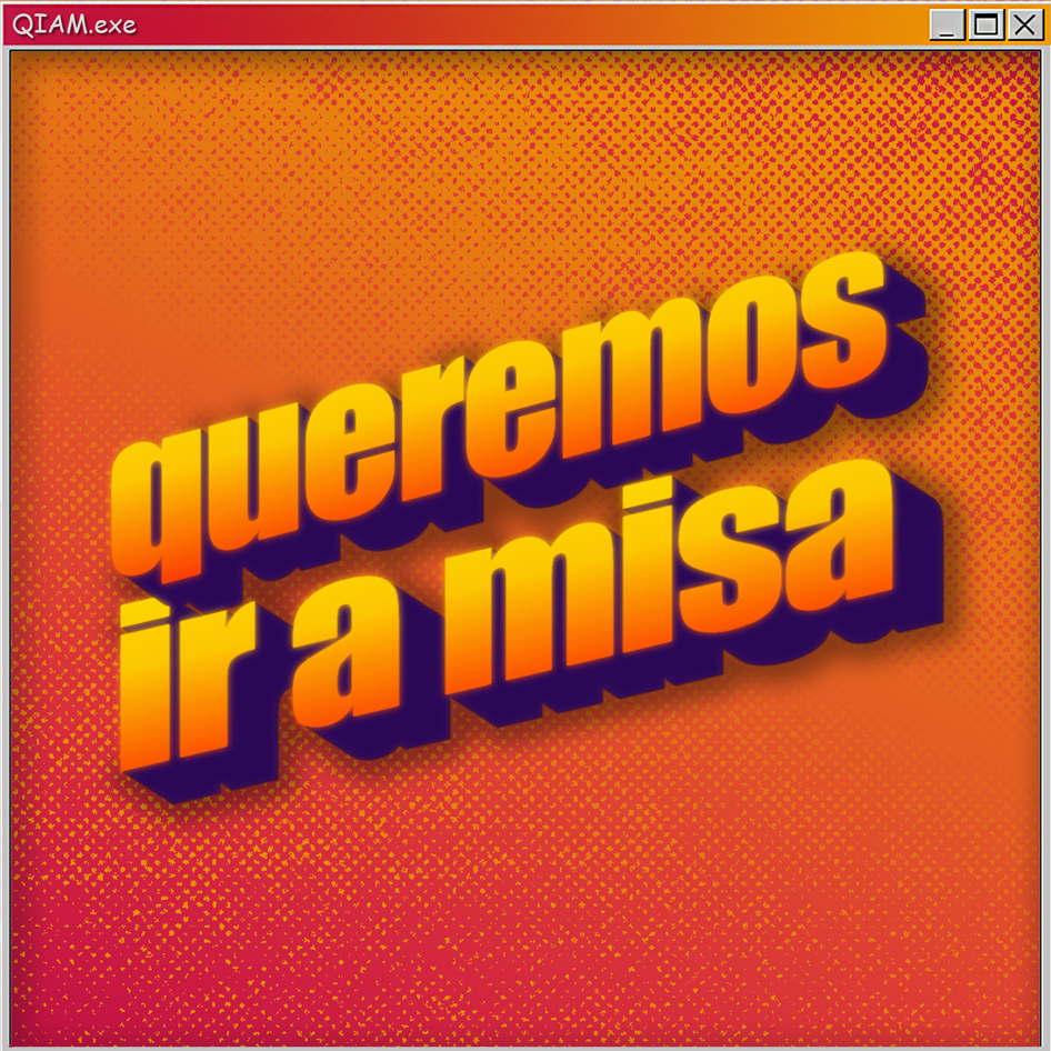 Fotografia promocional de Queremos Ir A Misa.