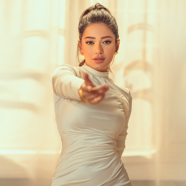 Promotional photograph of Rahma Riad.