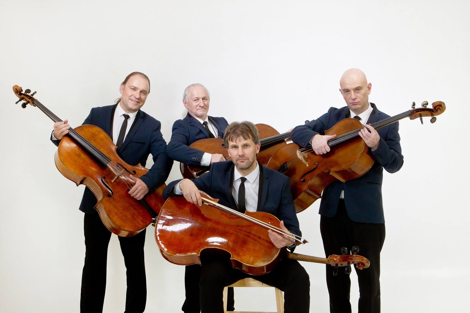 Fotografía promocional de Rastrelli Cello Quartett