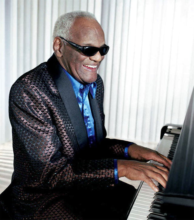 Fotografía promocional de Ray Charles