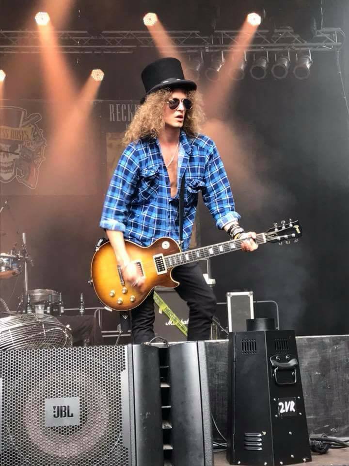 Photographie promotionnelle de Concierto de Reckless Roses en Núremberg.