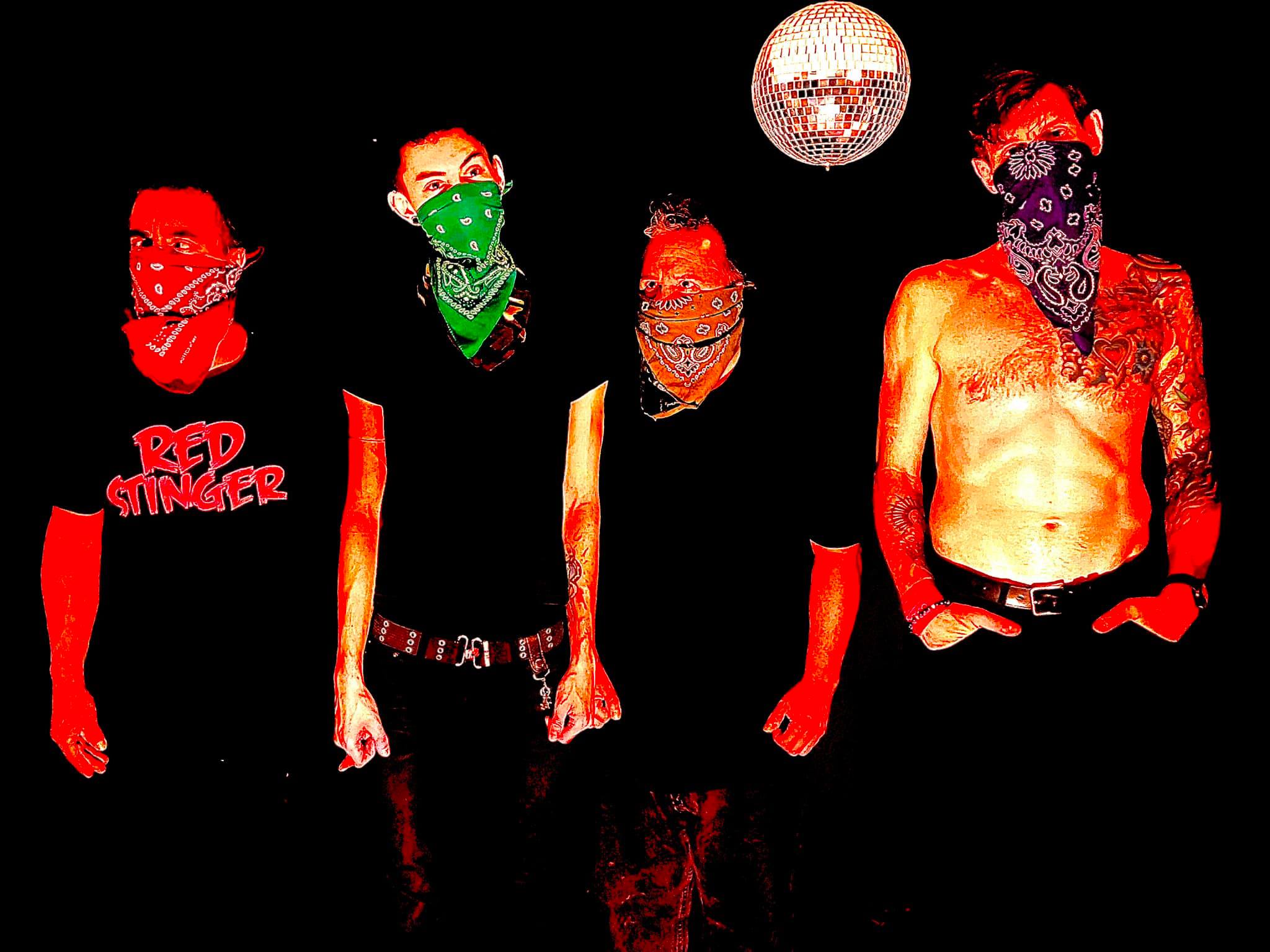 Promotional photograph of Concierto de Red Stinger + King Rat en Denver.