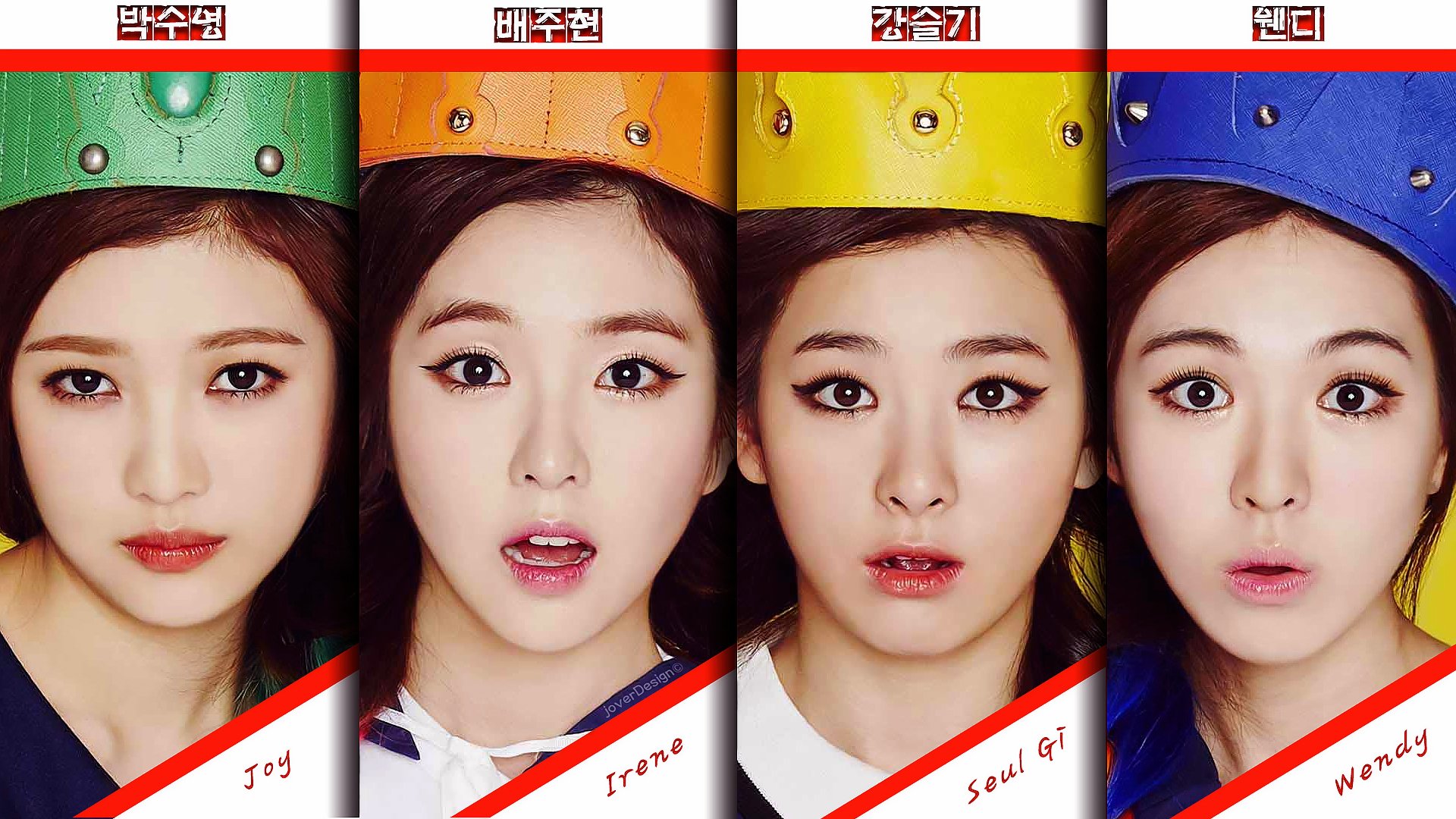 Promotional photograph of Red Velvet.