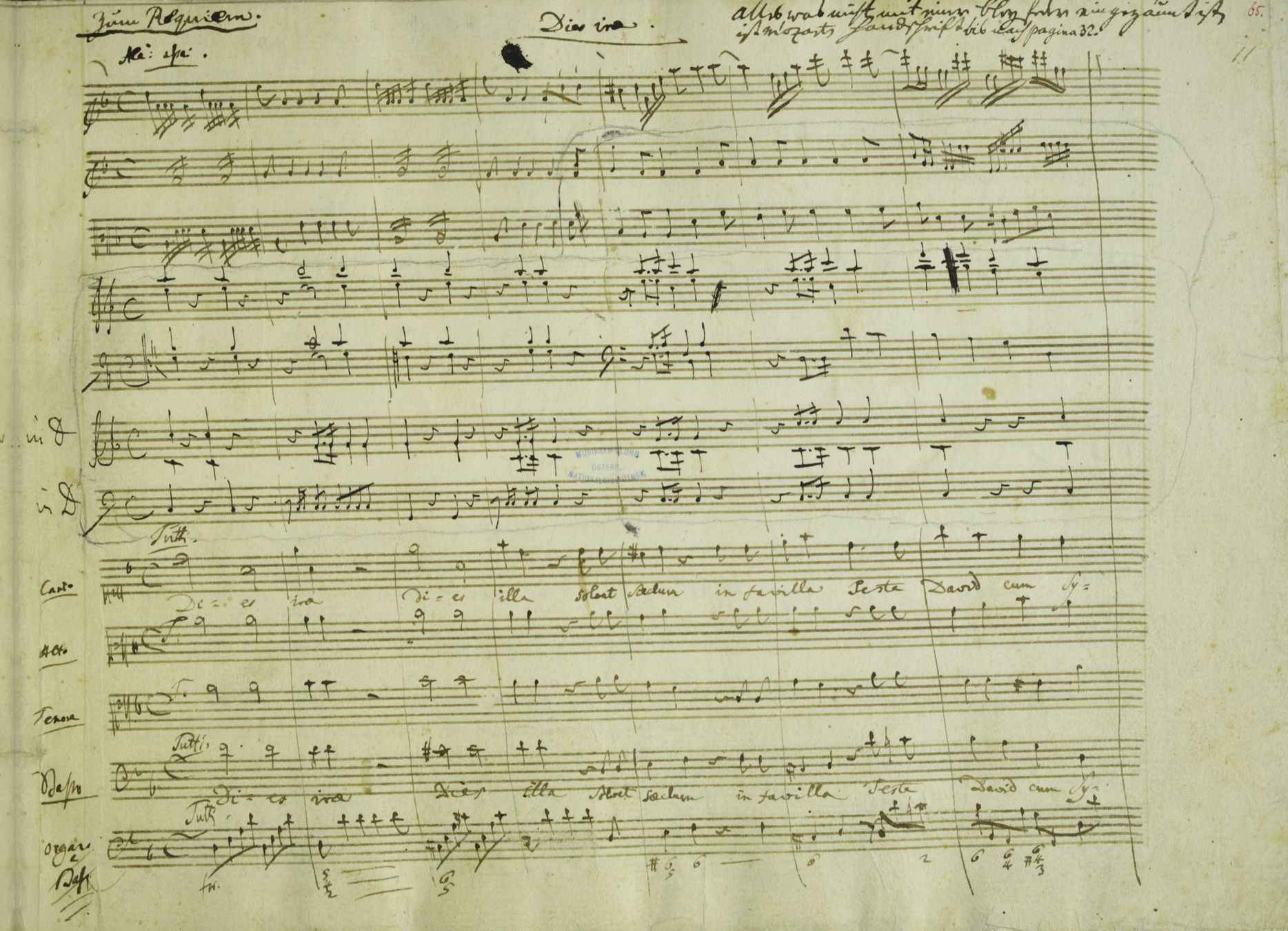 Fotografía promocional de Concierto de Requiem de Mozart en Barcelona