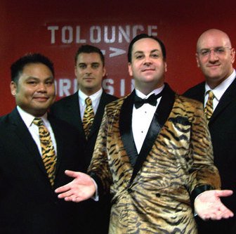 Promofoto von Richard Cheese.
