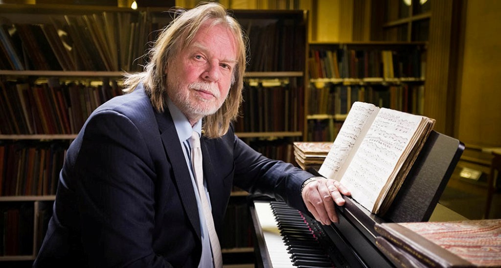 Fotografia promozionale di Rick Wakeman.