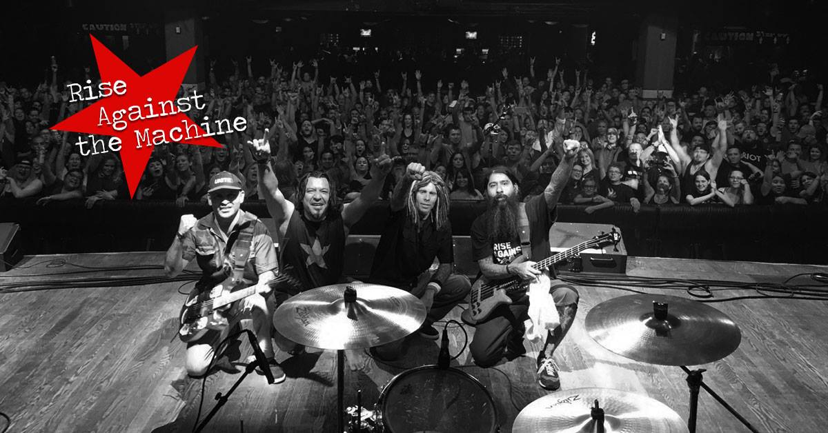 Fotografía promocional de Rise Against The Machine