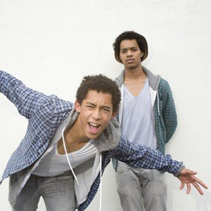 Promotional photograph of Rizzle Kicks.