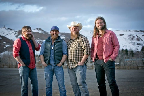 Promotional photograph of Robbie Walden Band.