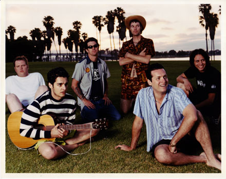 Promotional photograph of Rocket from the Crypt.