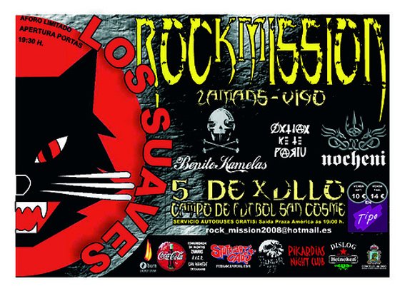 Fotografia promocional de ROCKMISSION 08.