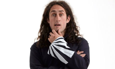 Promotional photograph of Ross Noble.