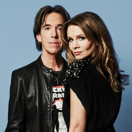 Promotional photograph of Roxette.