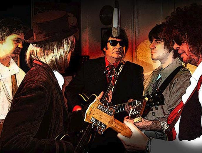 Fotografía promocional de Roy Orbison and the Travelling Wilburys Tribute