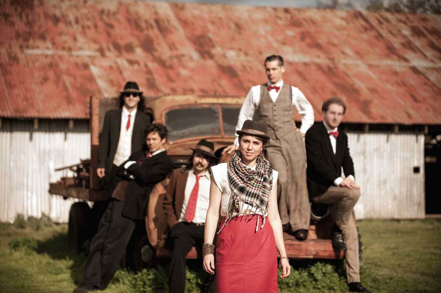 Fotografía promocional de Royal Jelly Jive