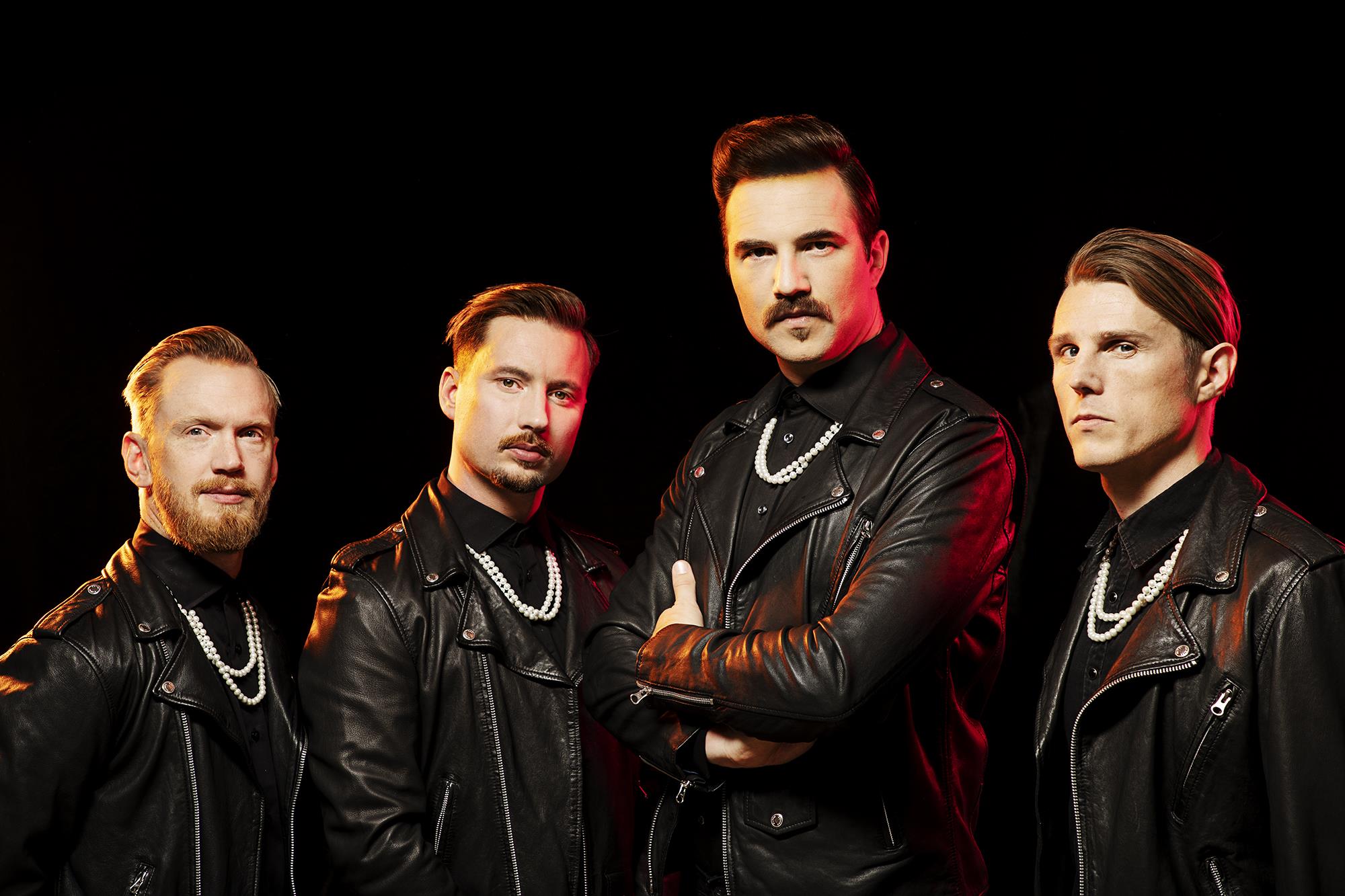 Fotografía promocional de Concierto de Royal Republic en Villeurbanne