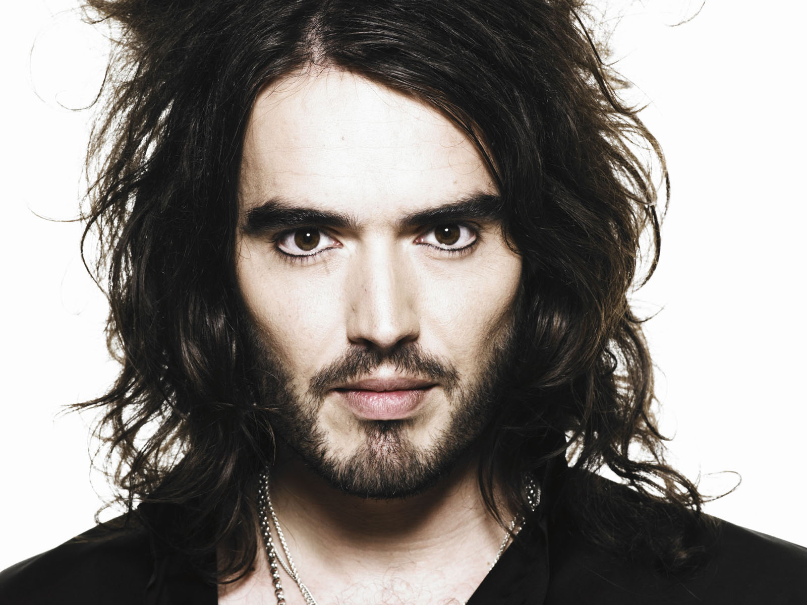 Promotional photograph of Russell Brand.