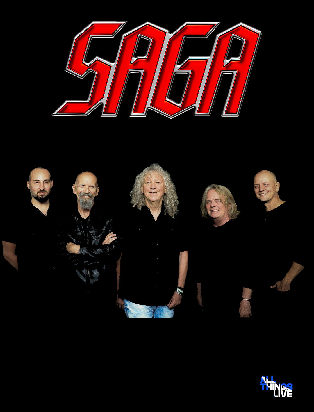 Promofoto von Concierto de Saga en Stuttgart.