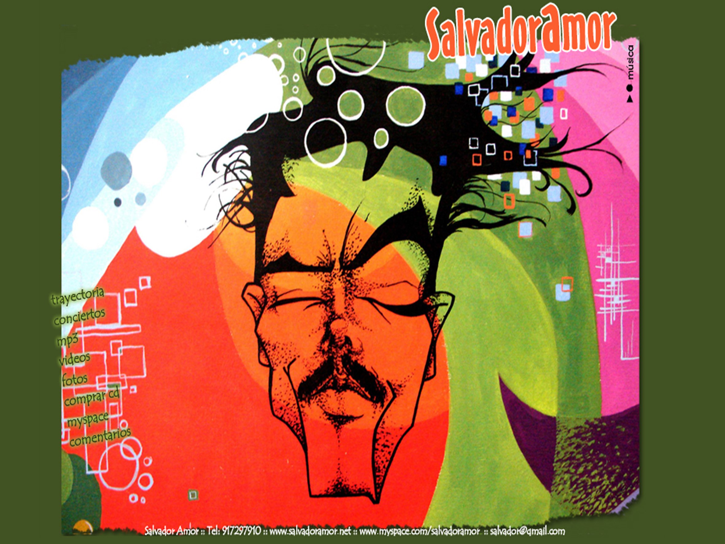 Promotional photograph of Salvador Amor.