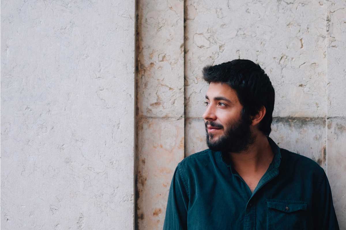 Fotografia promozionale di Salvador Sobral.