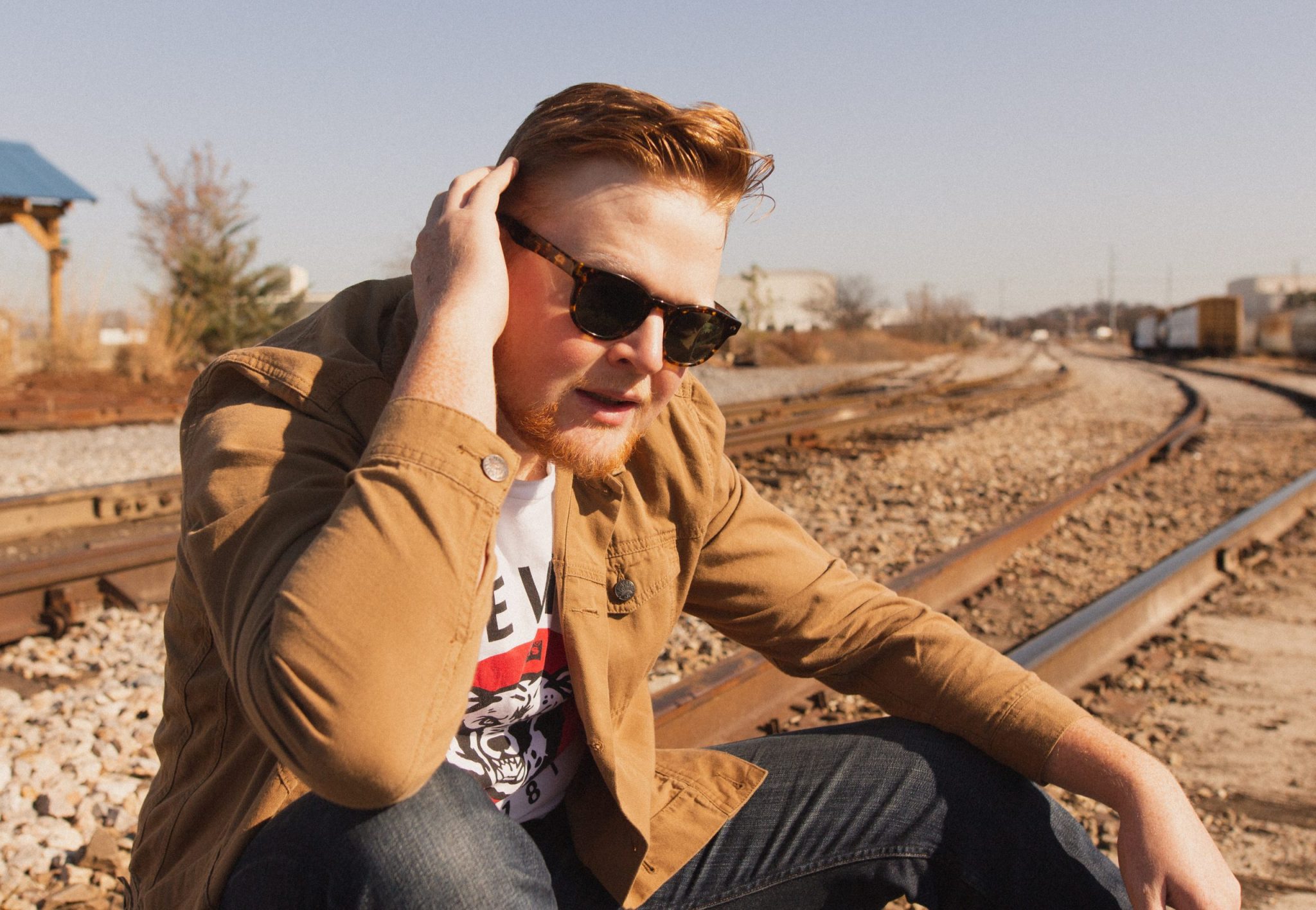 Fotografia promocional de Sam Johnston.