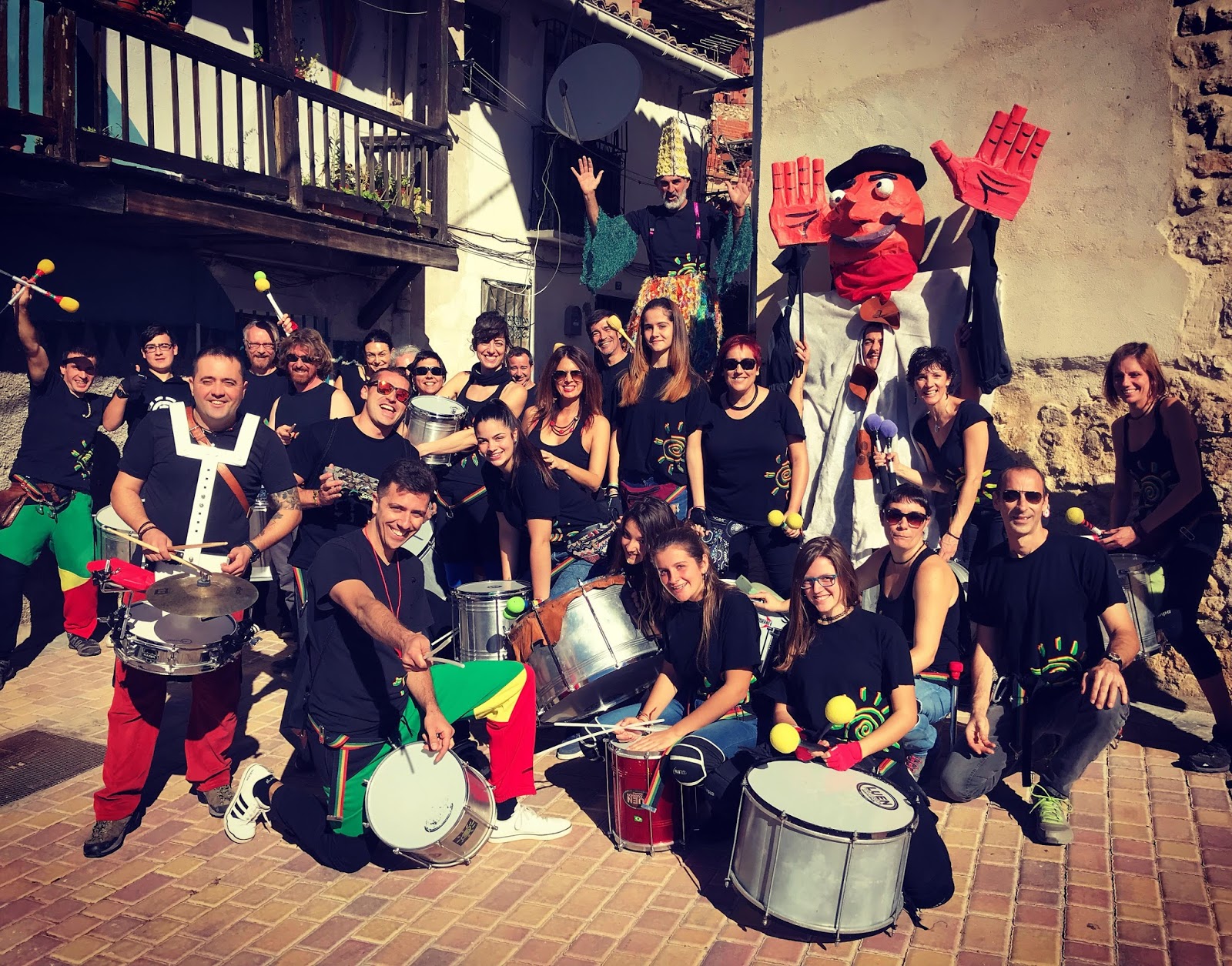 Fotografía promocional de Sambas Colgadas