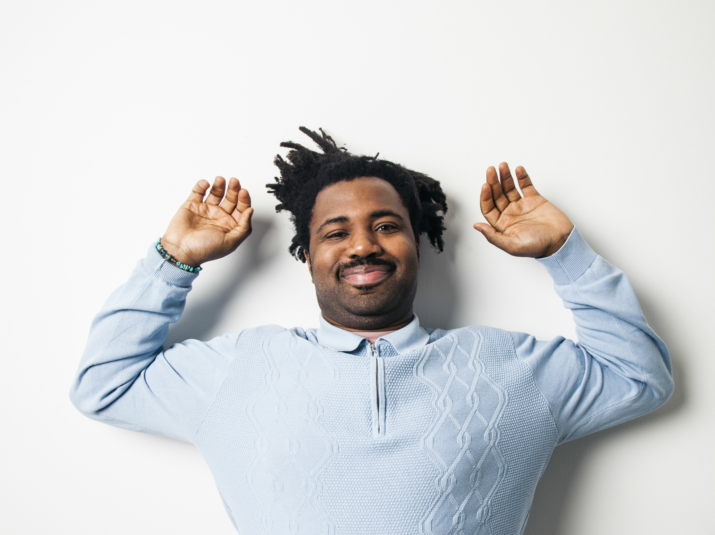 Promotional photograph of Sampha.