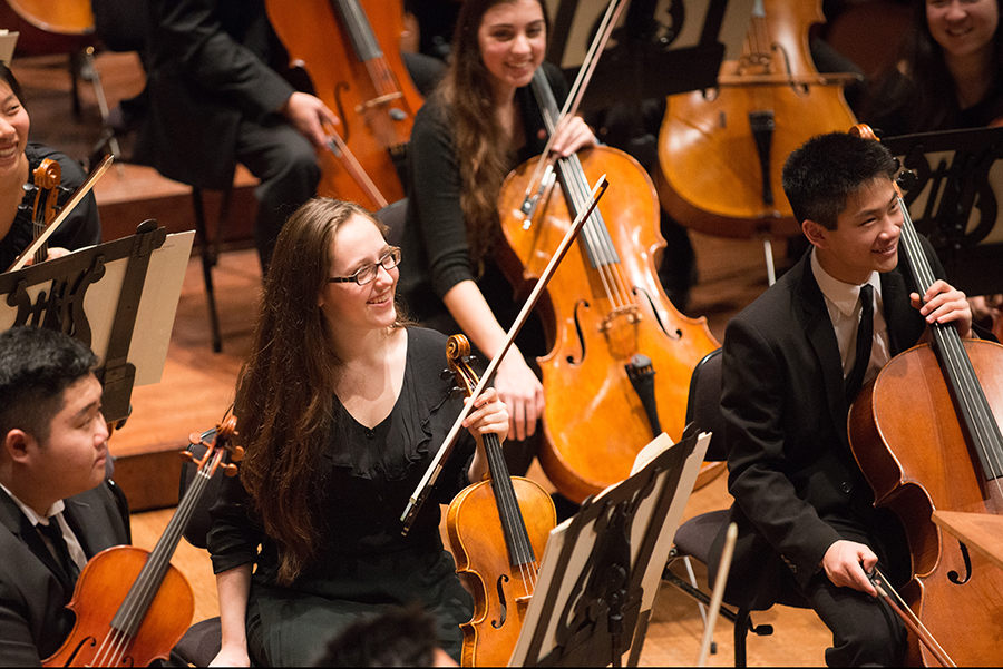 Photographie promotionnelle de Concierto de San Francisco Symphony Youth Orchestra en San Francisco.