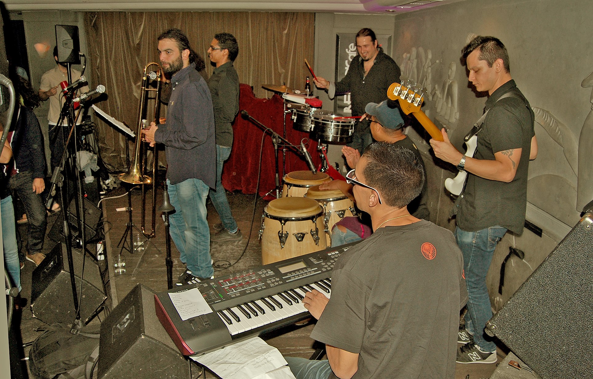 Fotografía promocional de Santafé Mambo