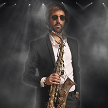 Fotografía promocional de Concierto de Santi Sax en Madrid