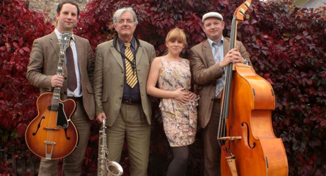 Fotografia promocional de Sara Oschlag Quartet.