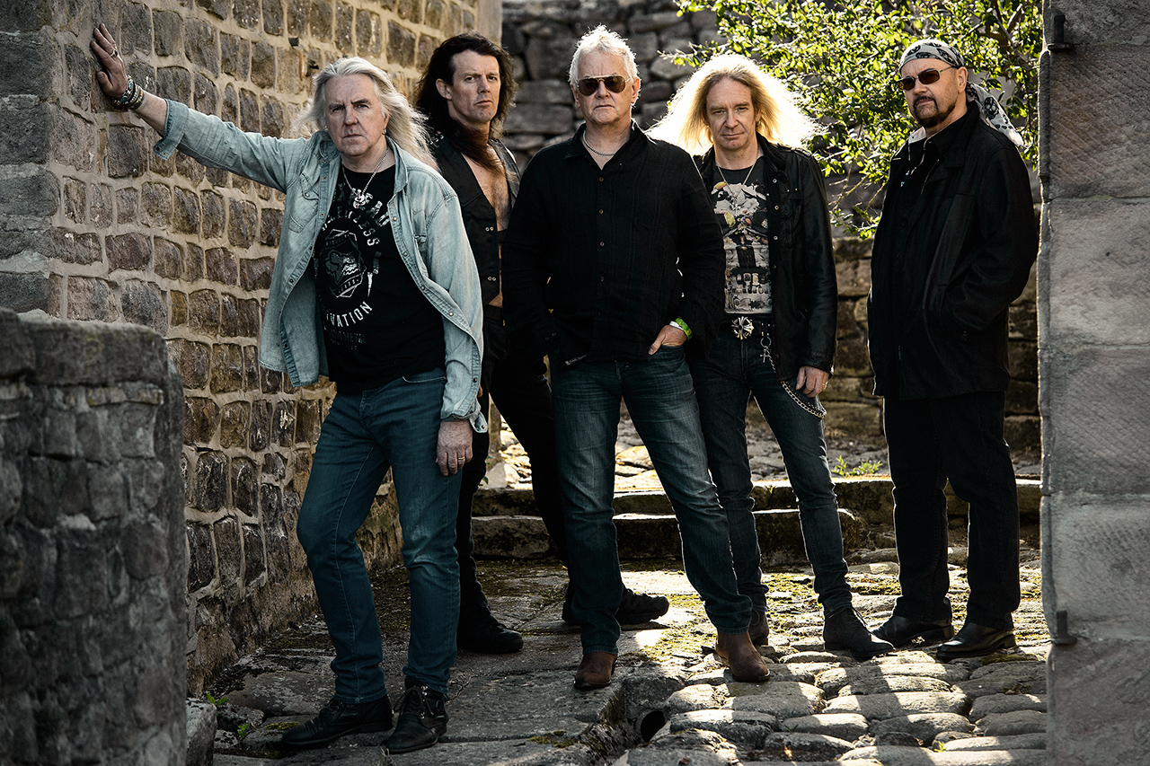 Fotografía promocional de Saxon