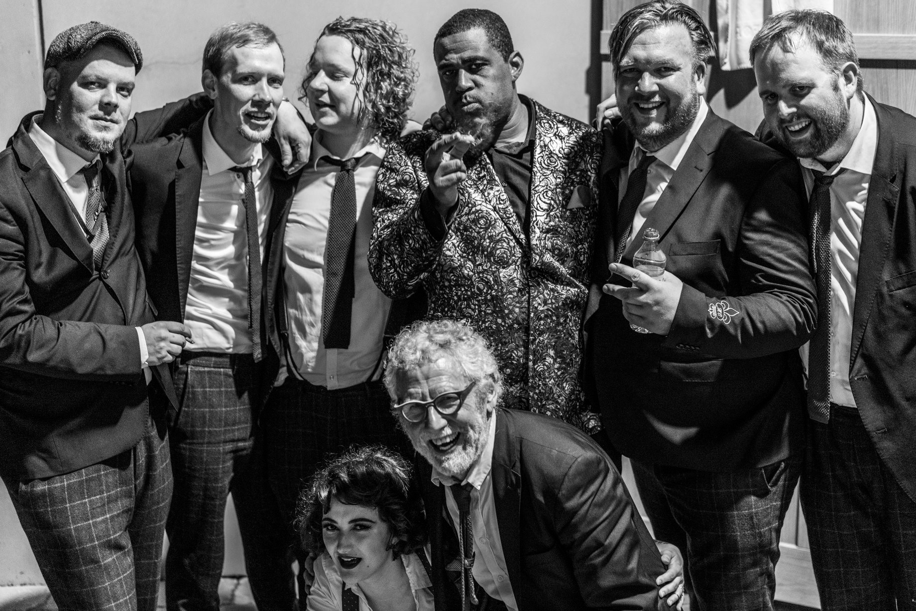 Promofoto von Concierto de Sazerac Swingers en Münster.