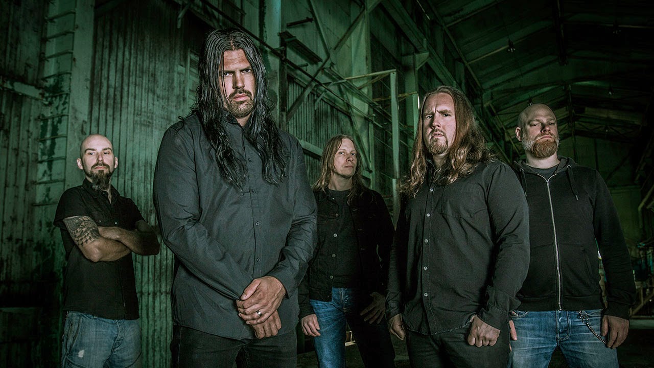 Fotografia promocional de Scar Symmetry.