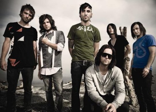 Promotional photograph of Scary Kids Scaring Kids.