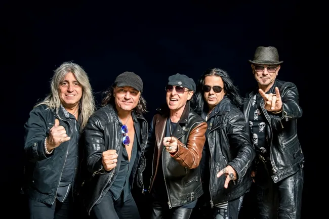 Fotografía promocional de Scorpions