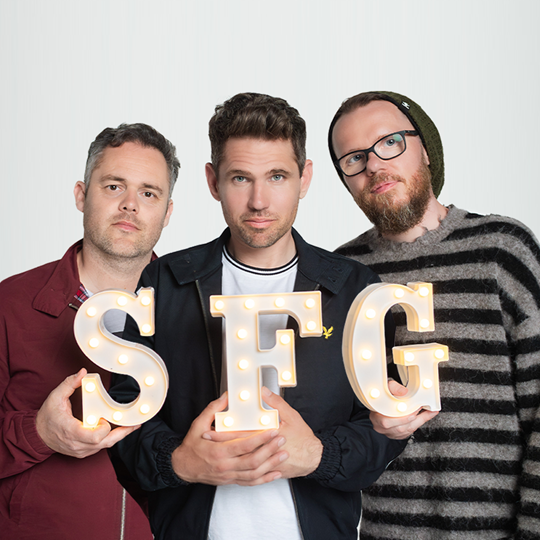 Promotional photograph of Scouting for Girls.