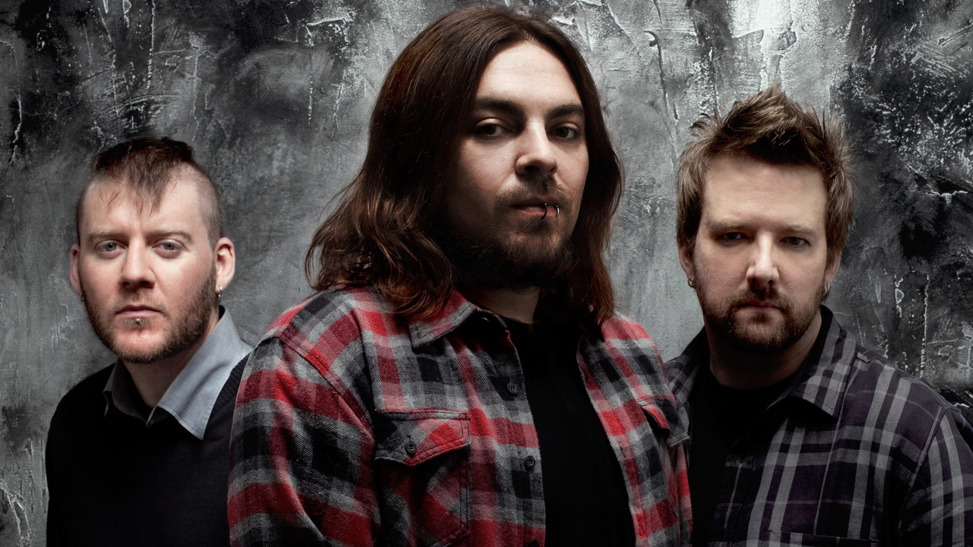 Fotografia promocional de Seether.