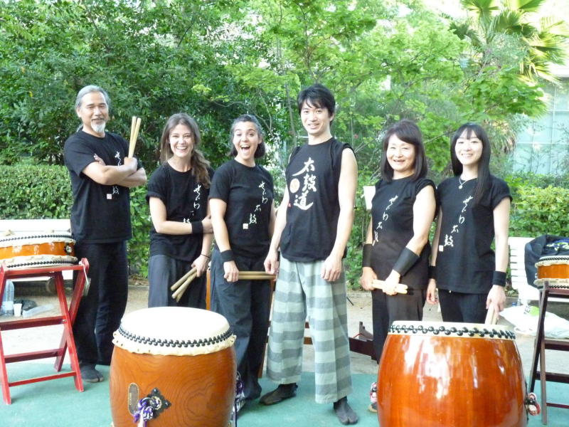 Fotografía promocional de Seiwa Taiko