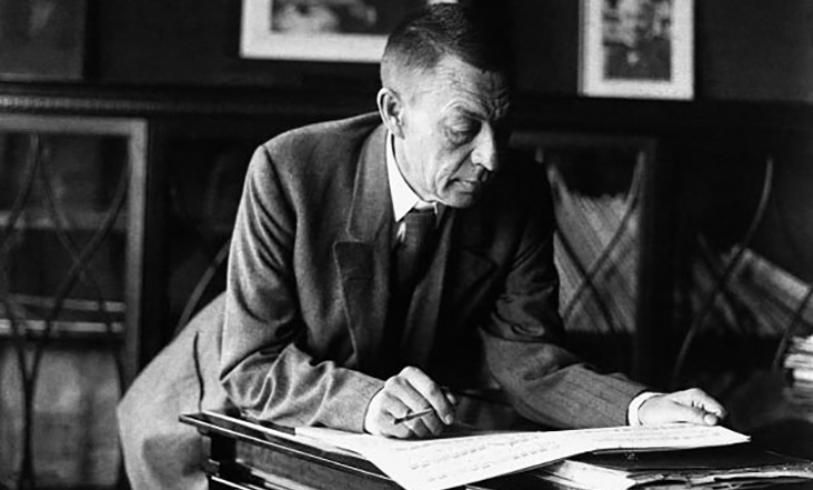 Fotografía promocional de Sergei Rachmaninoff
