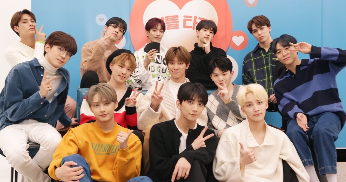 Promotional photograph of Seventeen.