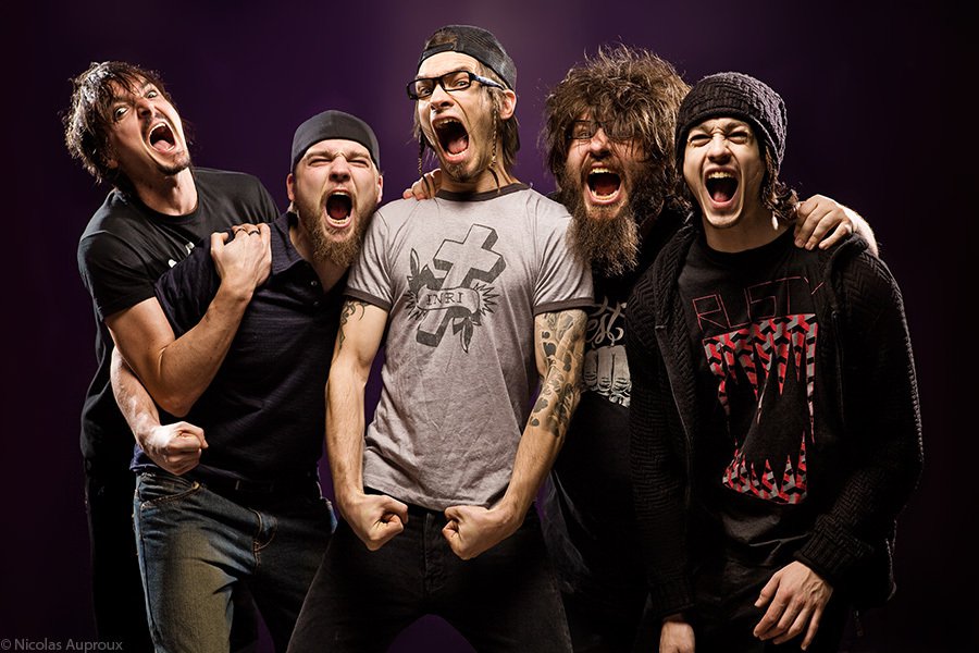 Photographie promotionnelle de Concierto de Shaka Ponk en Reims.