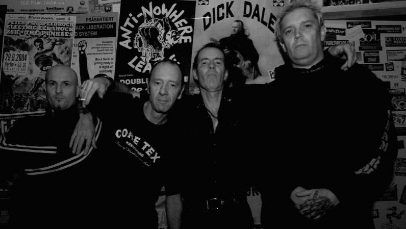 Fotografía promocional de Sham 69